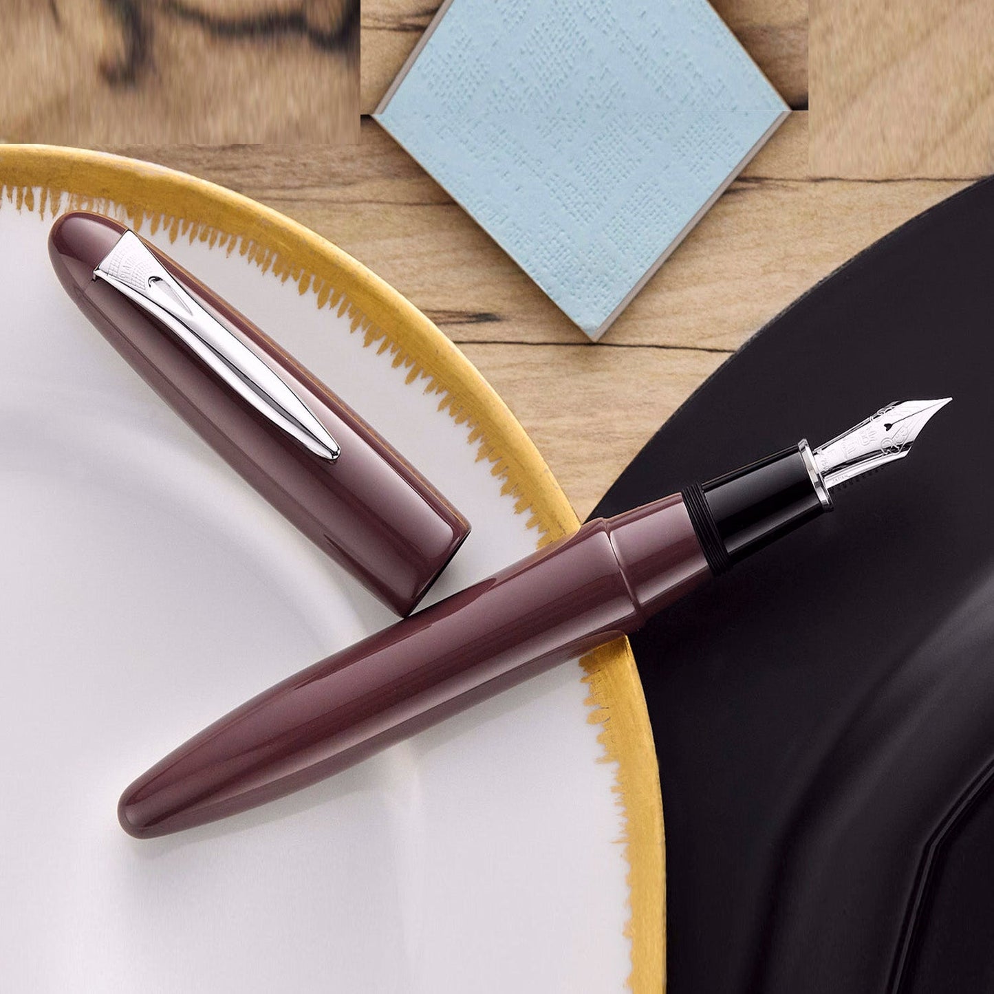 Platinum Izumo Iro Urushi Budou Nezu CT Fountain Pen