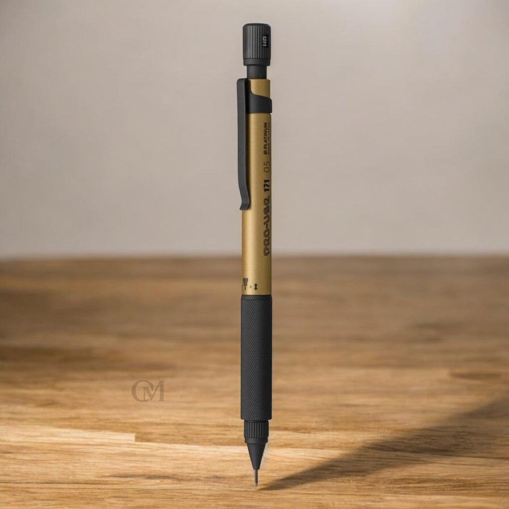 Platinum PRO USE 171 Frost Gold PVD Mechanical Pencil (0.5 MM) MSDA3500B8 (Limited Edition)