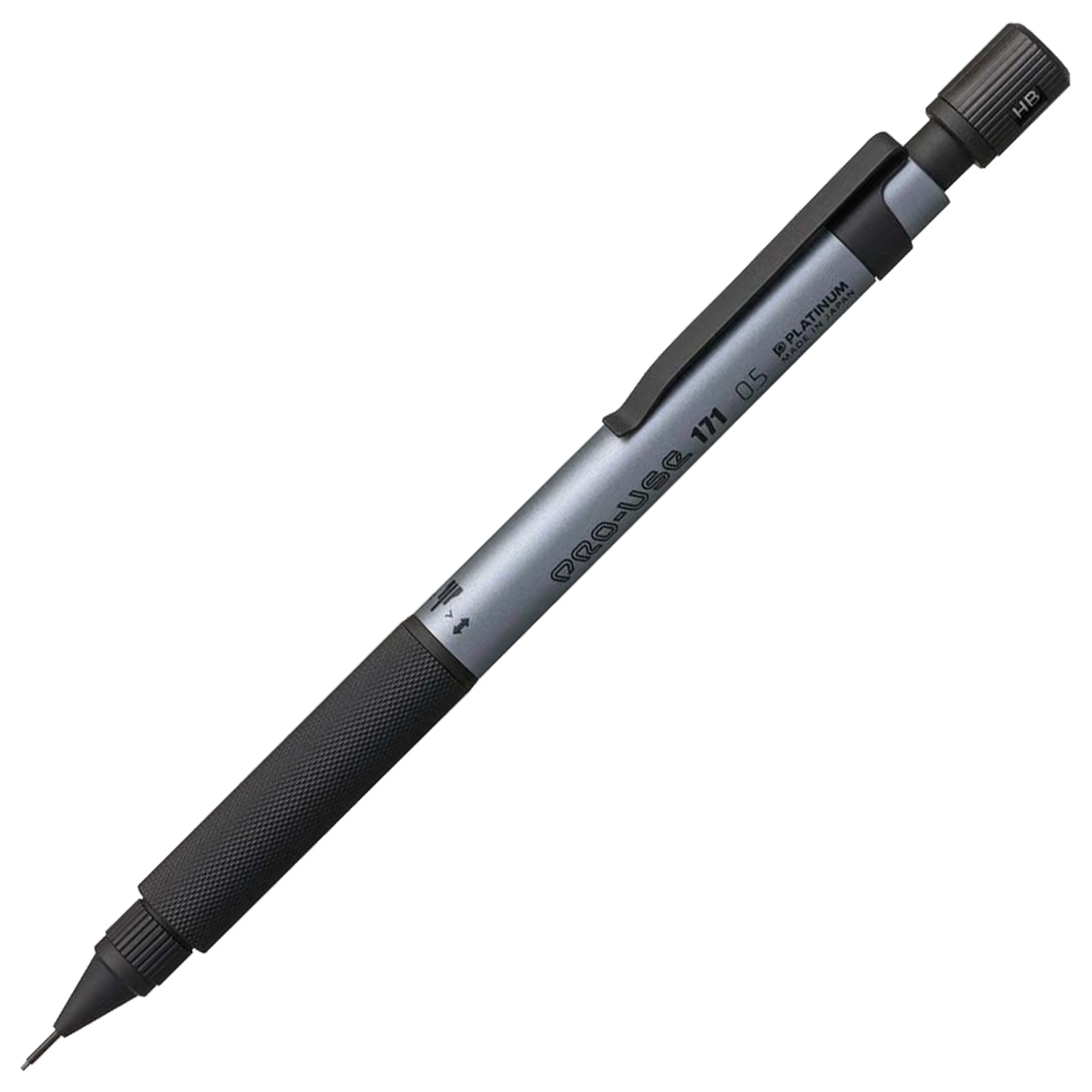 Platinum PRO USE 171 Frost Silver PVD Mechanical Pencil (0.5 MM) MSDA3500B9 (Limited Edition)