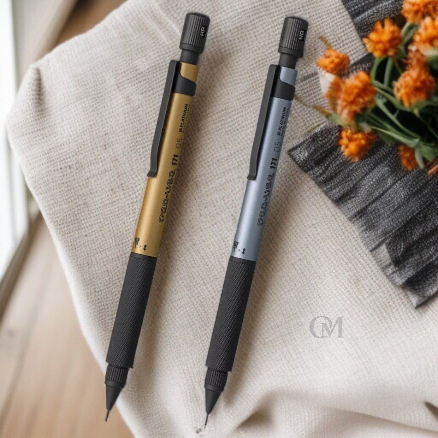 Platinum PRO USE 171 Frost Silver PVD Mechanical Pencil (0.5 MM) MSDA3500B9 (Limited Edition)