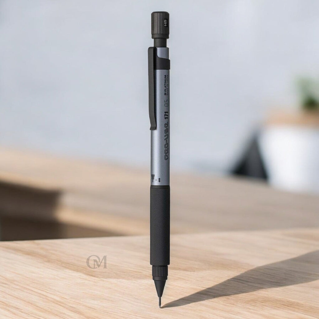 Platinum PRO USE 171 Frost Silver PVD Mechanical Pencil (0.5 MM) MSDA3500B9 (Limited Edition)