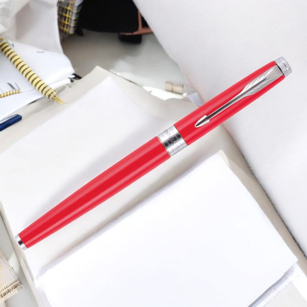 Parker Aster Matte Red CT Fountain Pen