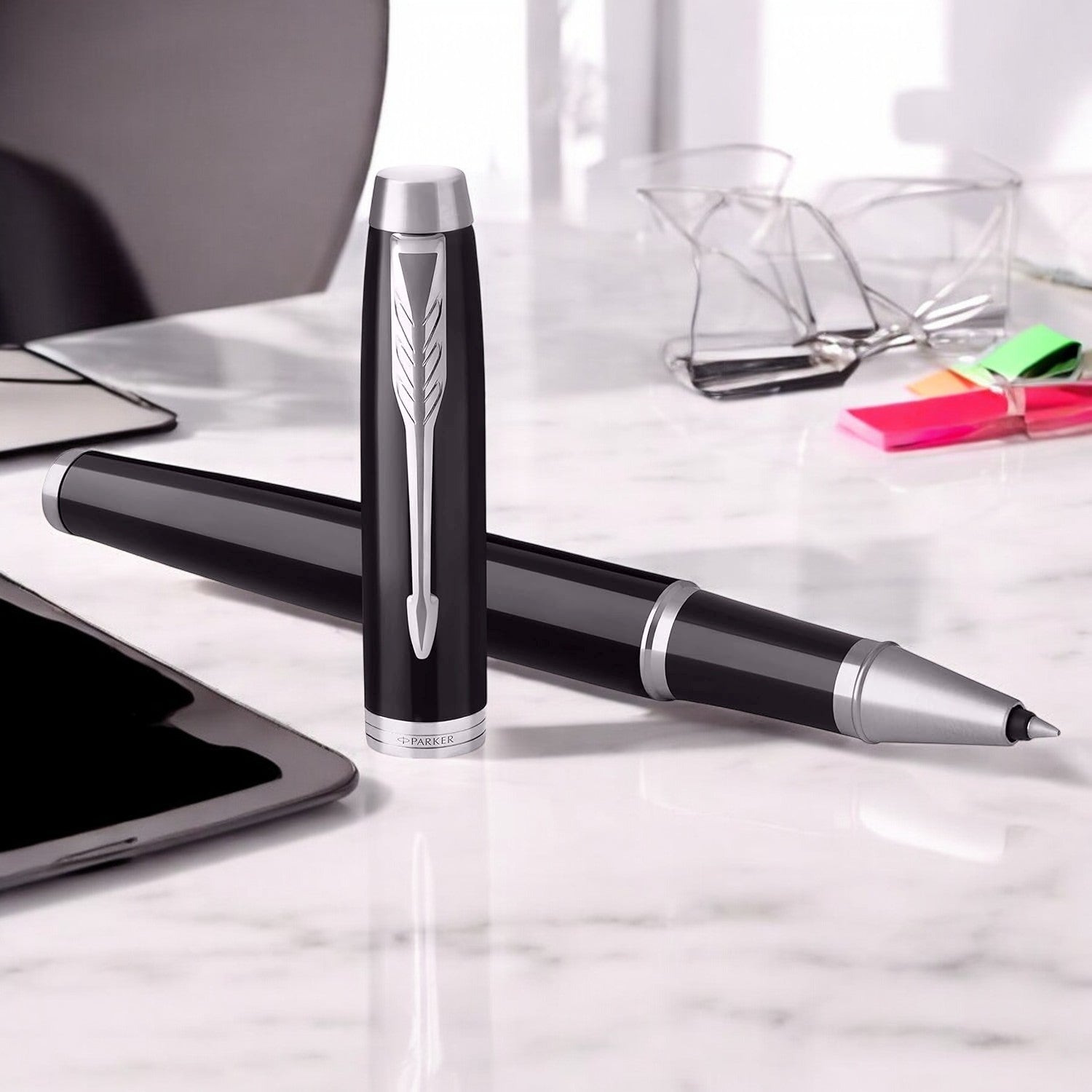 Parker IM Metal Black CT Roller Ball Pen 9000025981