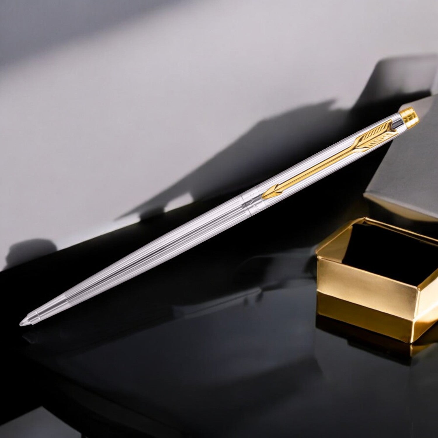 Parker Insignia Shiny Chrome GT Ballpoint Pen 9000023719