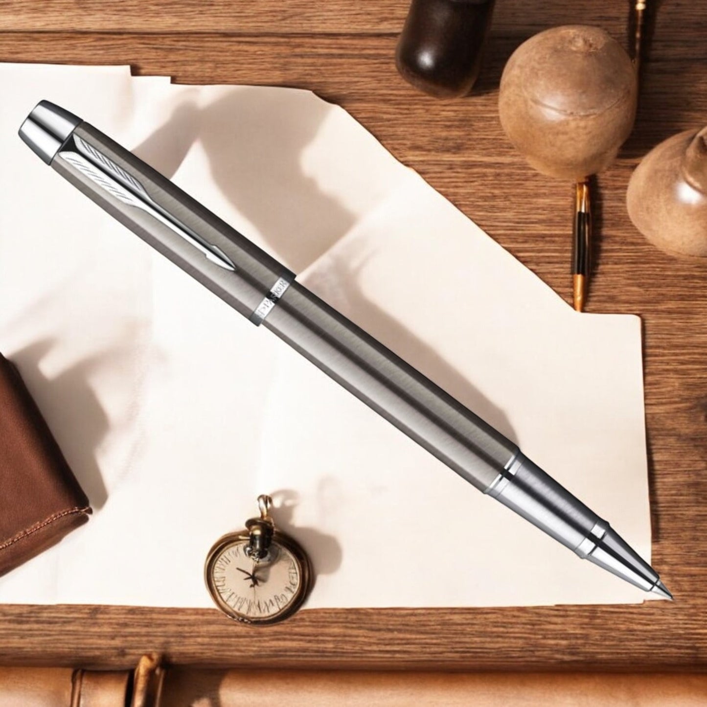 Parker Odyssey Gunmetal CT Roller Ball Pen 9000025593