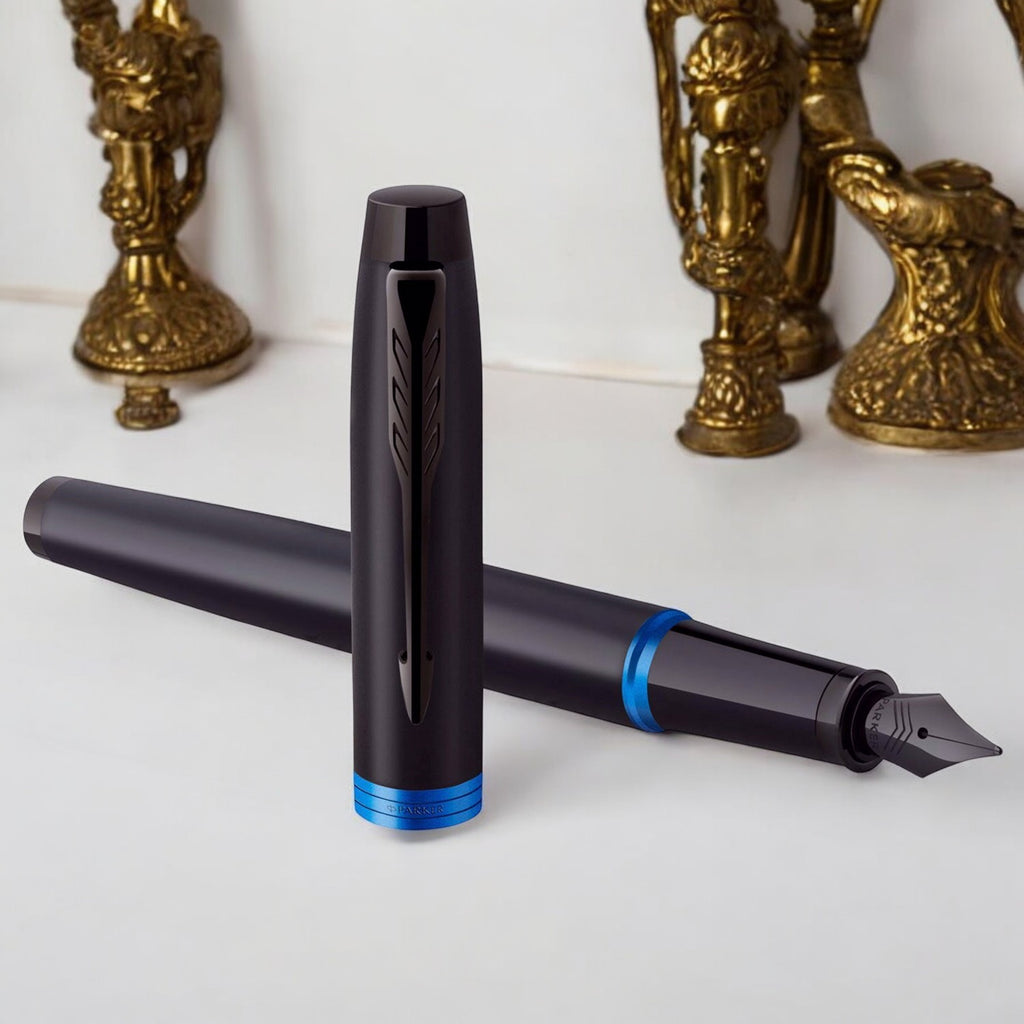 Parker Premium IM Marin Blue Fountain Pen