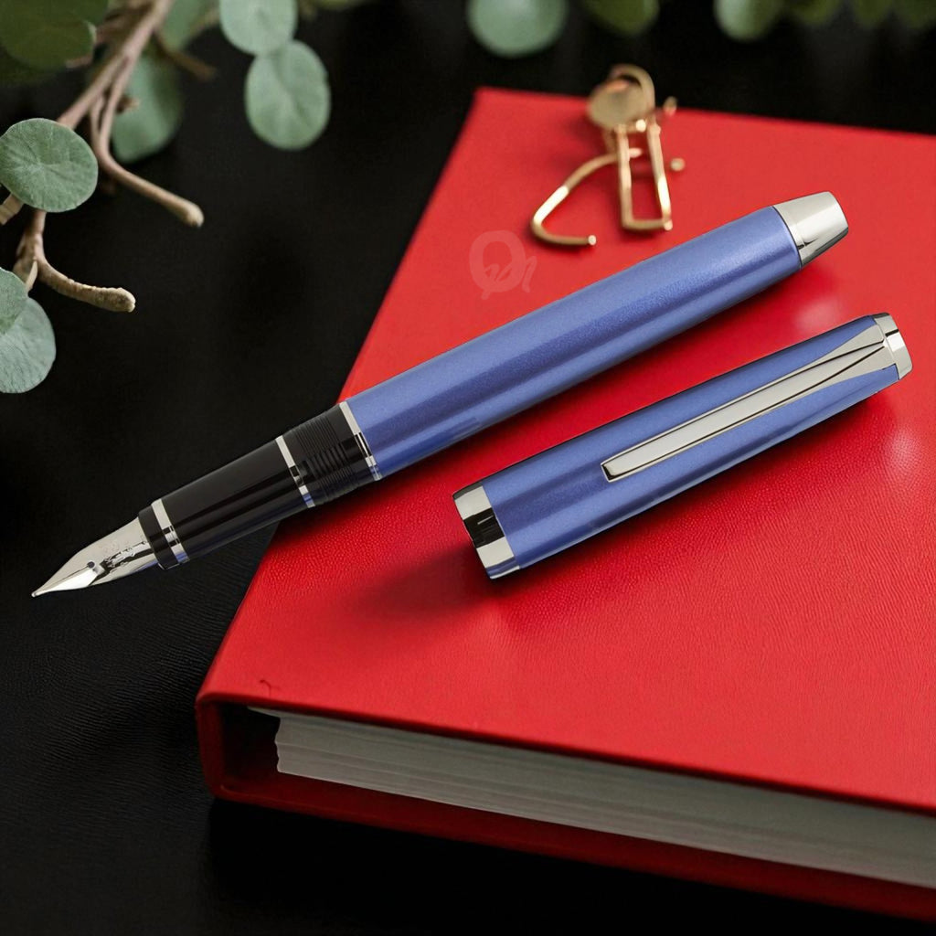 Pilot Falcon Metal Light Blue CT Fountain Pen