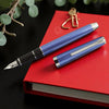 Pilot Falcon Metal Light Blue CT Fountain Pen
