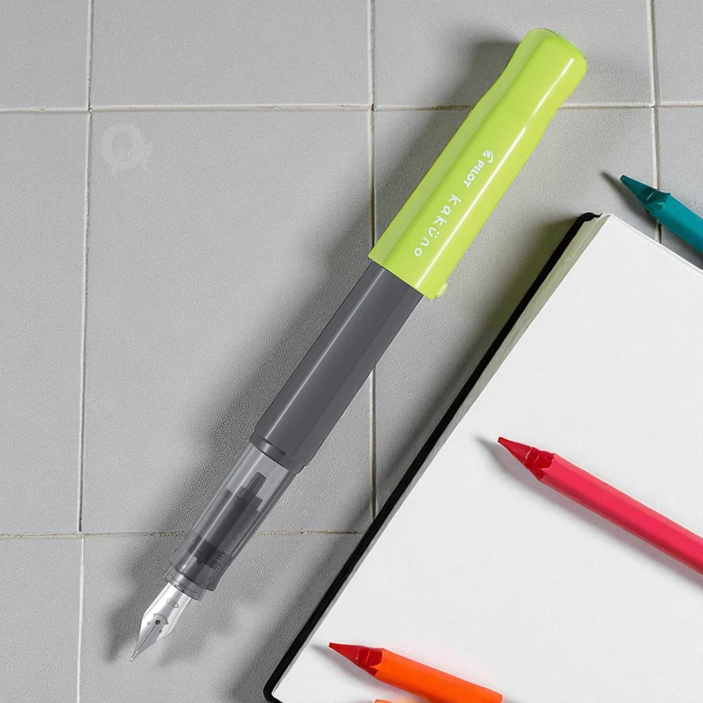 Pilot Kakuno Green Fountain Pen