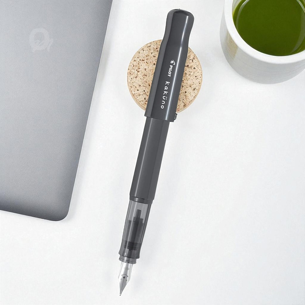 Pilot Kakuno Grey Fountain Pen