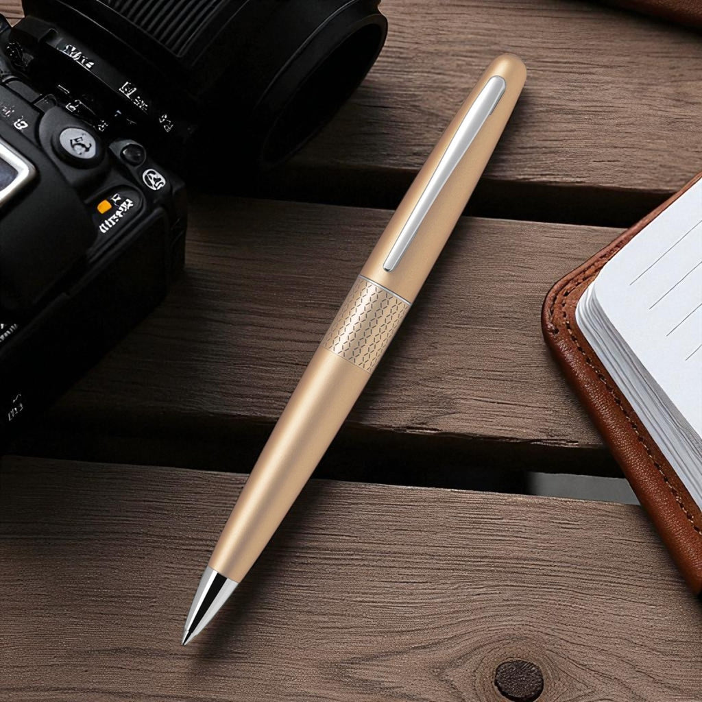 Pilot Metropolitan Zigzag Gold CT Ballpoint Pen BP-MR1-F-GDZ-B