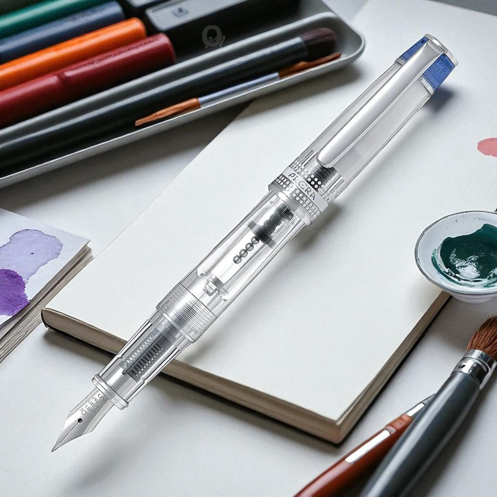 Pilot Prera Transparent Blue Fountain Pen