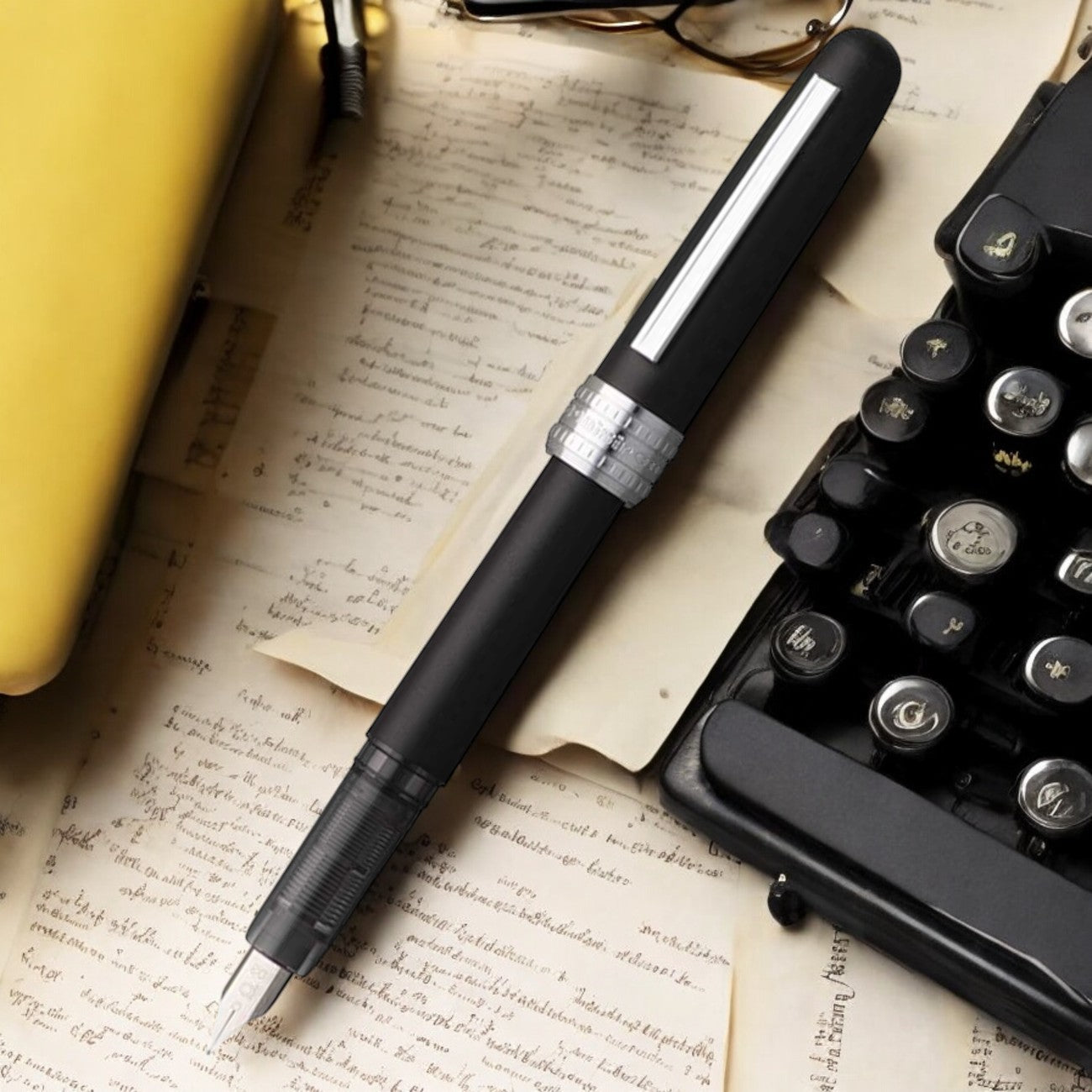 Platinum Plaisir Black Mist Fountain pen PGB15001