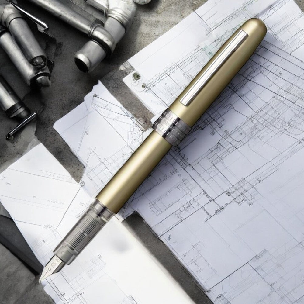 Platinum Plaisir Yellow Fountain pen PGB100068