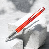 Platinum Prefounte Fountain Pen (Vermillion Orange)