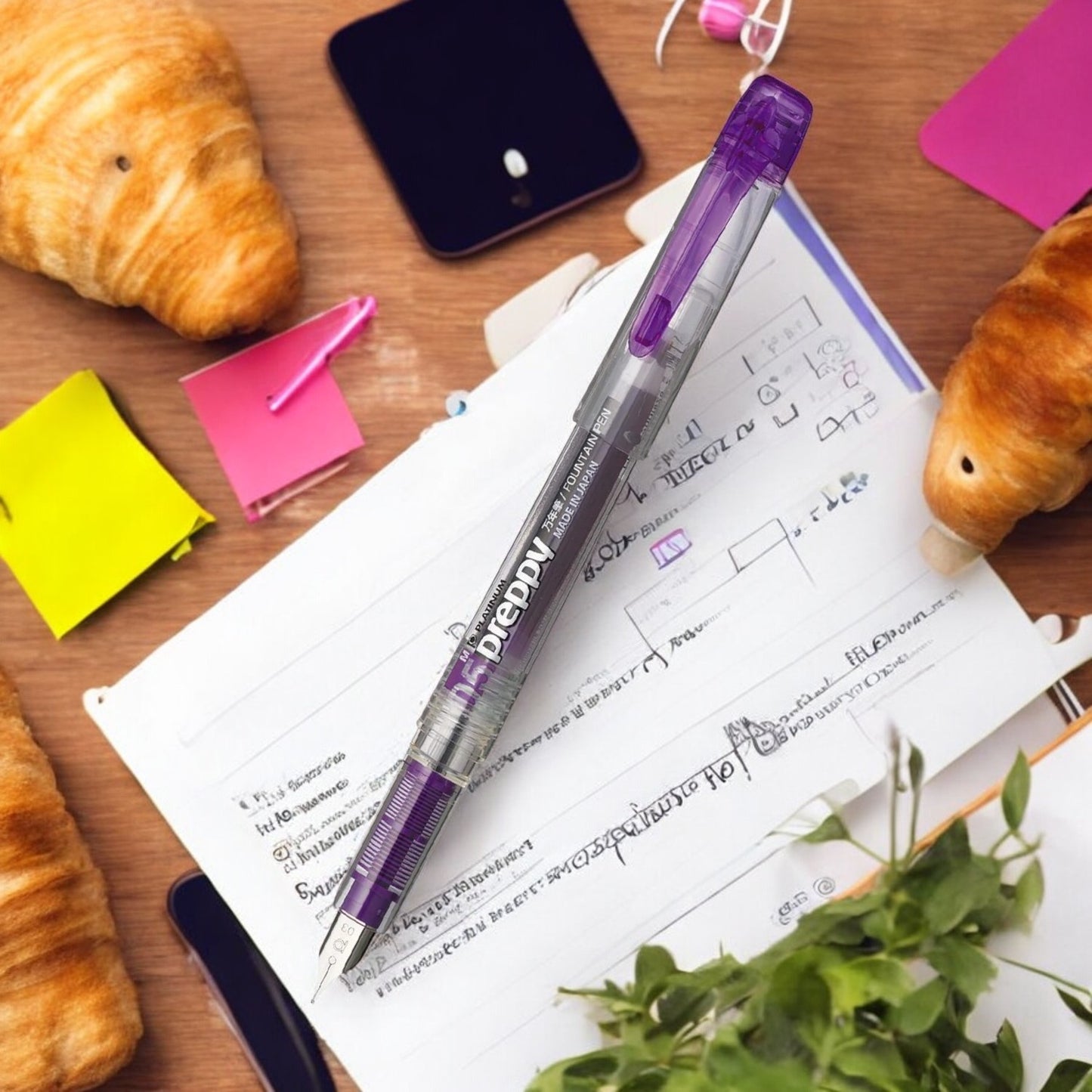 Platinum Preppy Fountain Pen (Violet - 05M) PPQ20028M