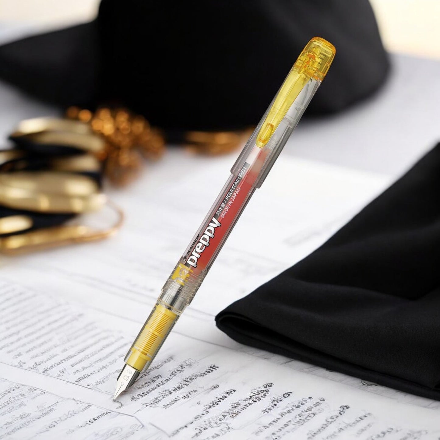 Platinum Preppy Fountain Pen (Yellow - 03F) PPQ20030F