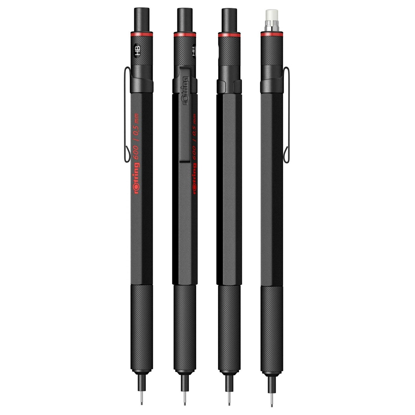 Rotring 600 Black Mechanical Pencil (0.5 MM) 1904443