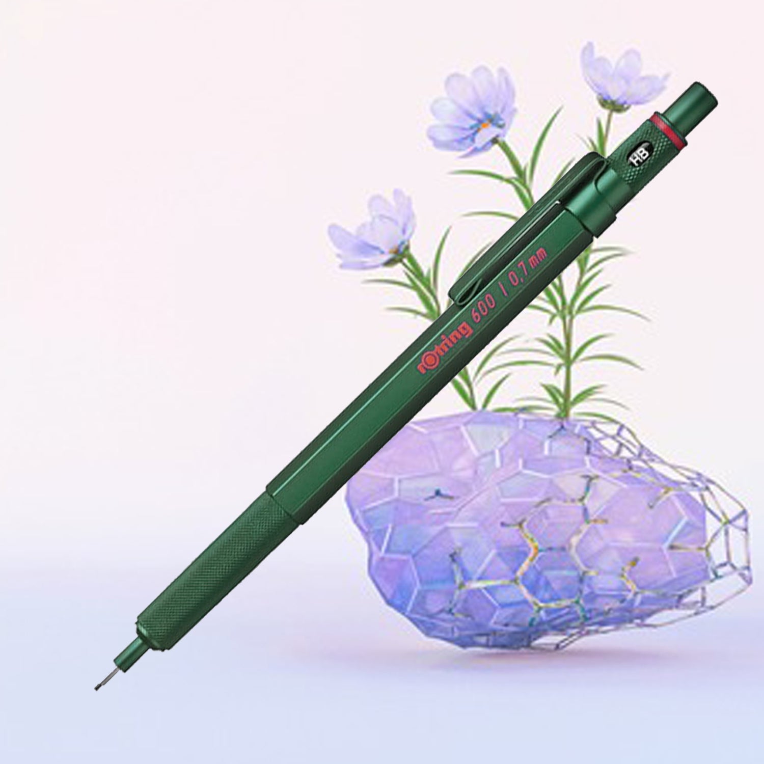Rotring 600 Green Mechanical Pencil (0.7 MM) 2114269