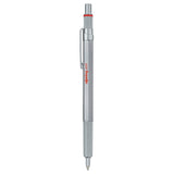 Rotring 600 Silver Ballpoint Pen 2032578