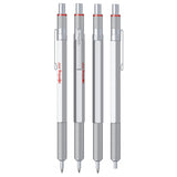 Rotring 600 Silver Ballpoint Pen 2032578