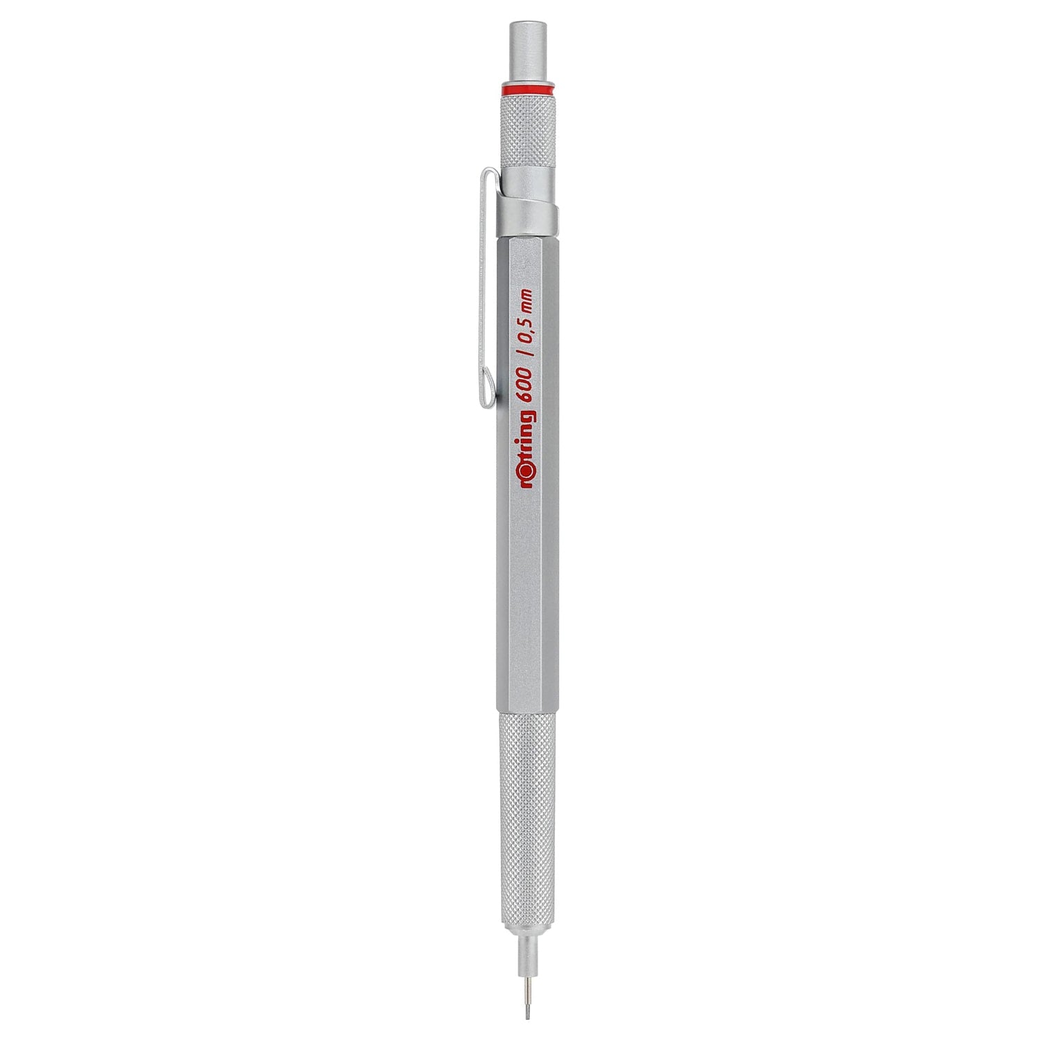 Rotring 600 Silver Mechanical Pencil (0.5 MM) 1904445