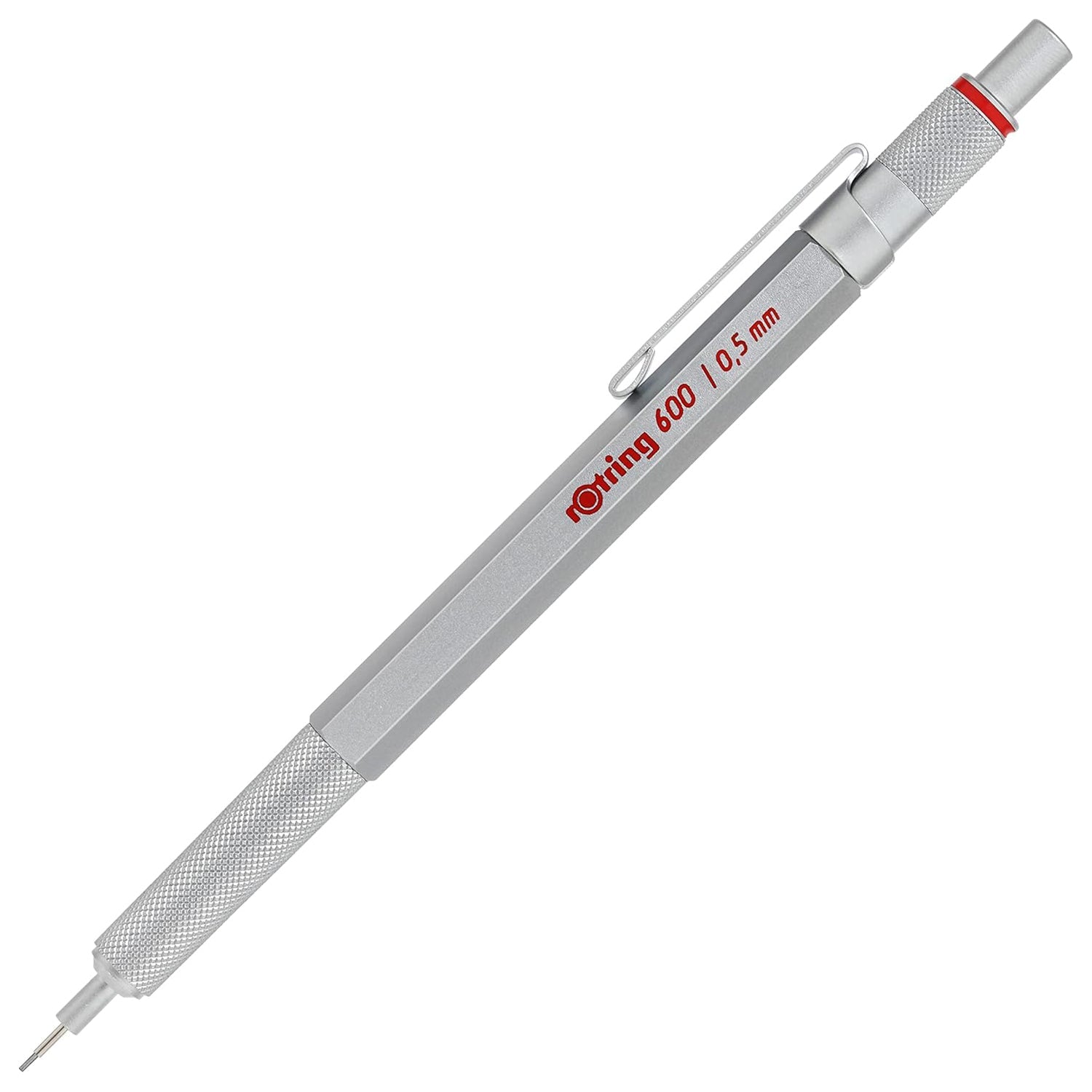 Rotring 600 Silver Mechanical Pencil (0.5 MM) 1904445
