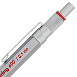 Rotring 600 Silver Mechanical Pencil (0.5 MM) 1904445