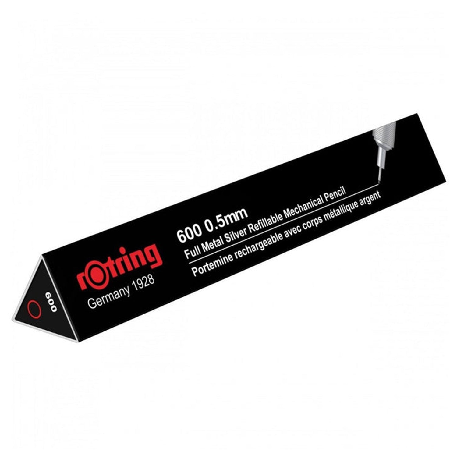 Rotring 600 Silver Mechanical Pencil (0.5 MM) 1904445