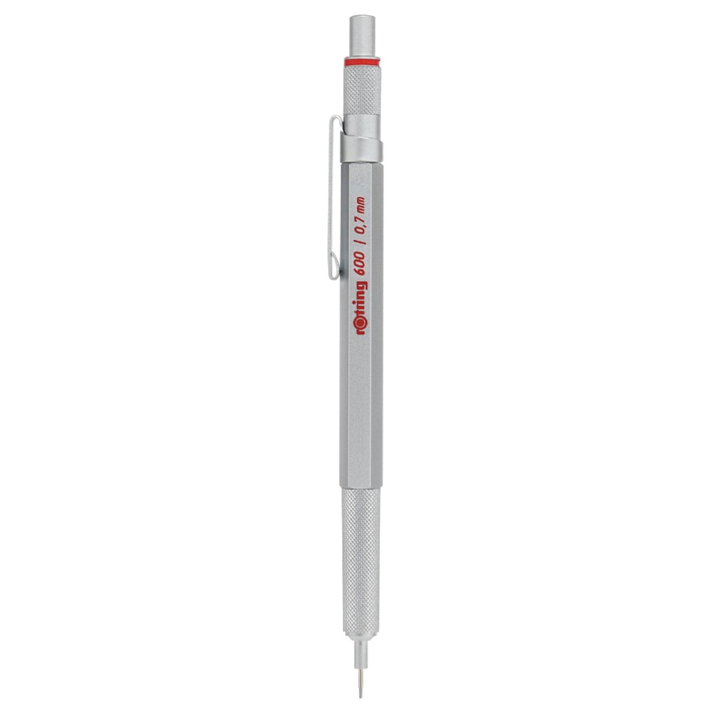 Rotring 600 Silver Mechanical Pencil (0.7 MM) 1904444