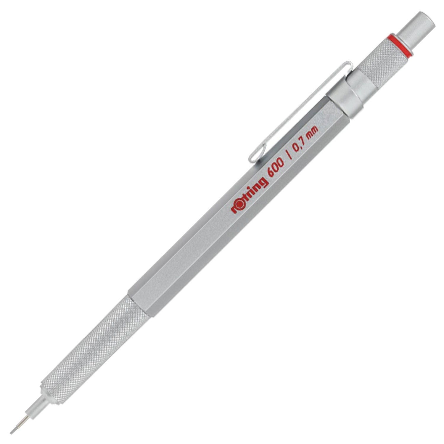 Rotring 600 Silver Mechanical Pencil (0.7 MM) 1904444