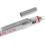 Rotring 600 Silver Mechanical Pencil (0.7 MM) 1904444