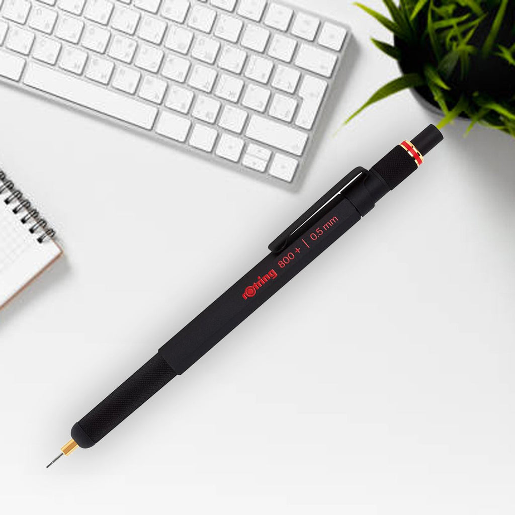 Rotring 800+ Black Mechanical Pencil (0.5 MM) 1900181