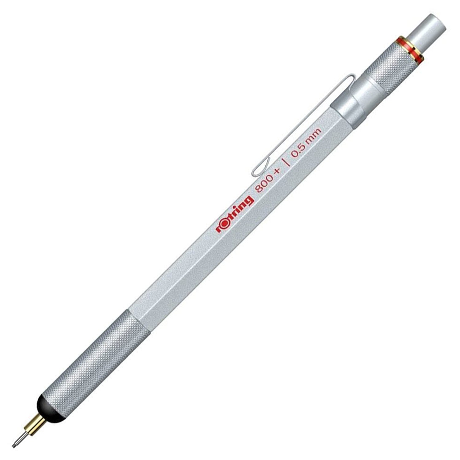 Rotring 800+ Silver Mechanical Pencil (0.5 MM) 1900183