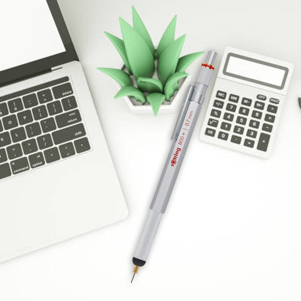 Rotring 800+ Silver Mechanical Pencil (0.7 MM) 1900184