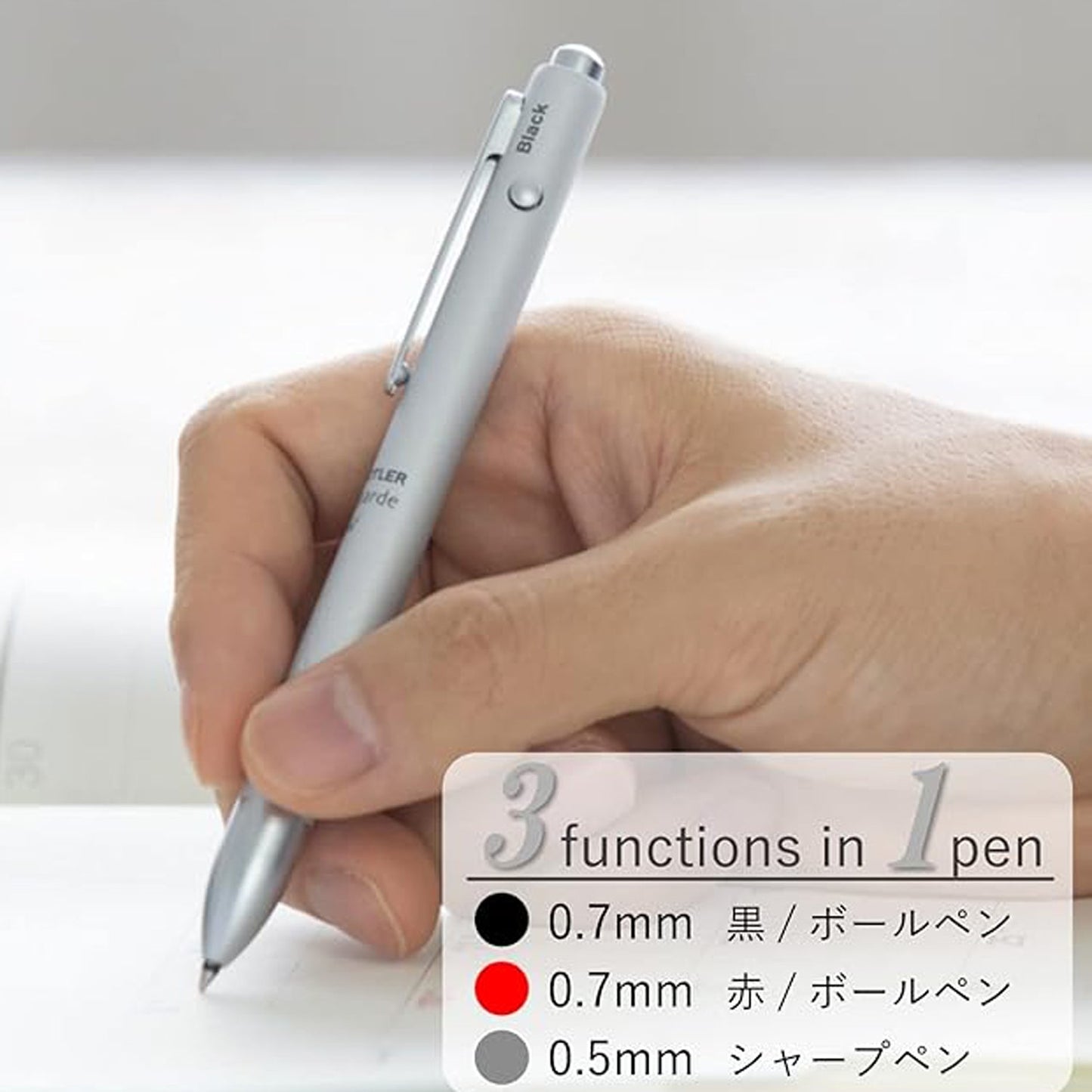 Staedtler Premium Avant Garde Light Silver CT Multi Functional Pen 927AGL-SIL