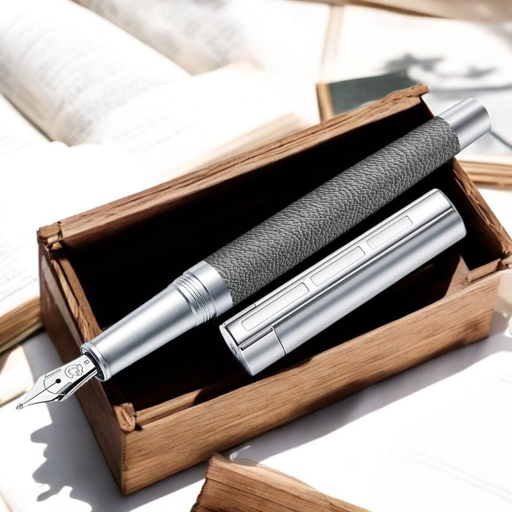 Staedtler Premium Corium Simplex Anthracite CT Fountain Pen