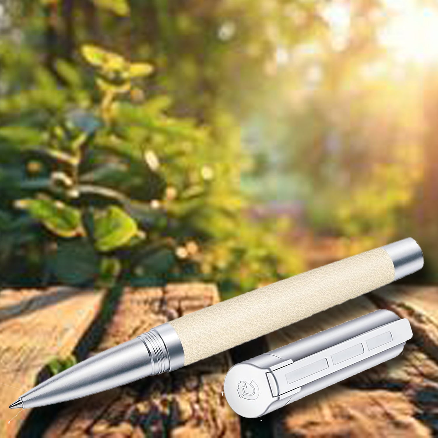 Staedtler Premium Corium Simplex Beige CT Roller Ball Pen 9PC230M-9