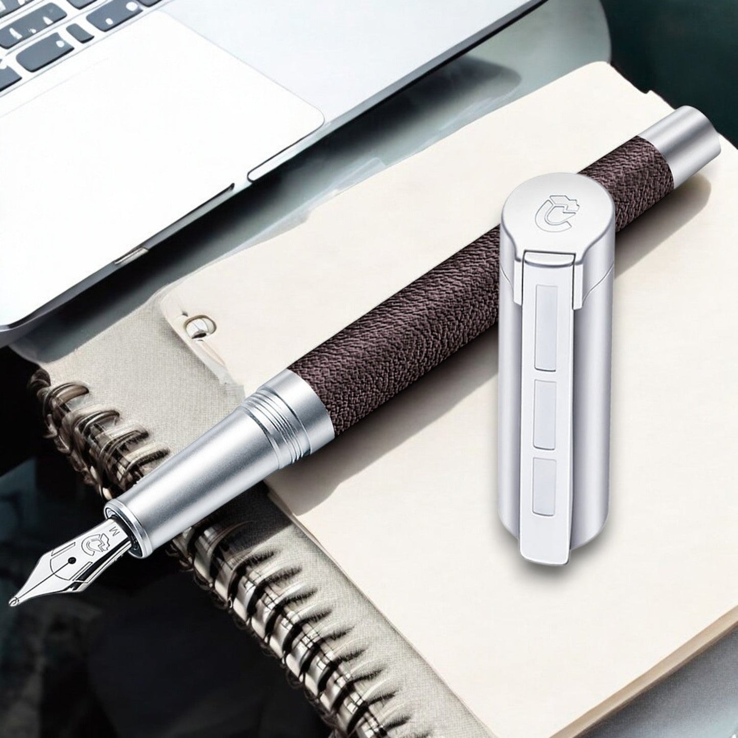 Staedtler Premium Corium Simplex Brown CT Fountain Pen
