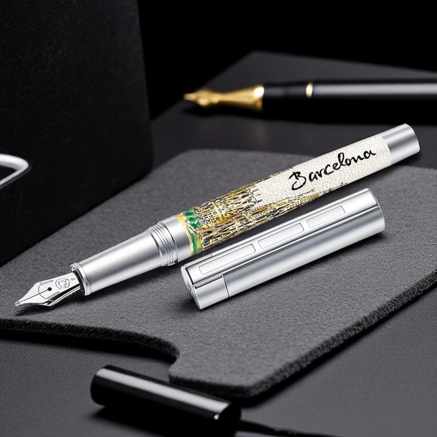Staedtler Premium Corium Urbes Barcelona CT Fountain Pen
