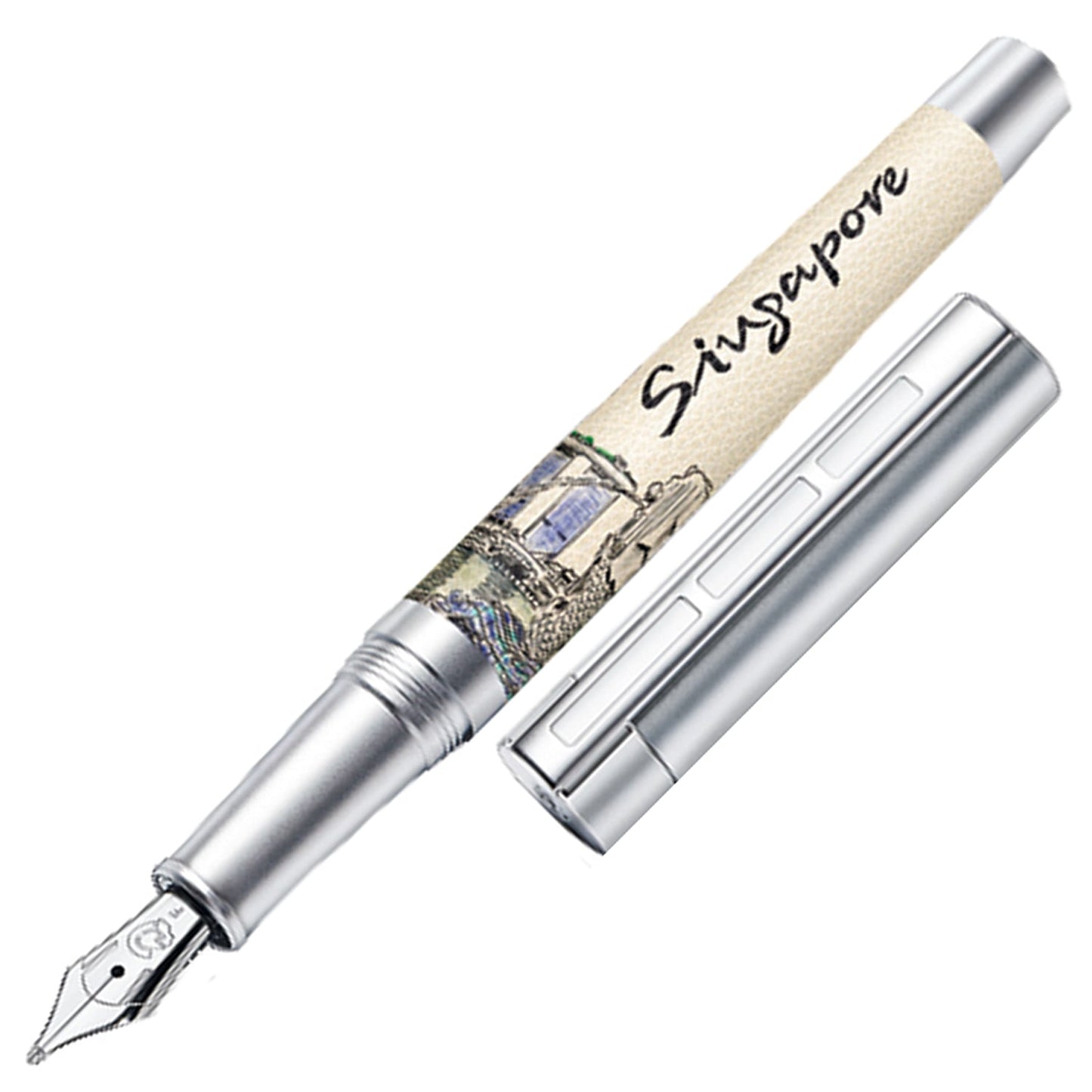 Staedtler Premium Corium Urbes Singapore CT Fountain Pen