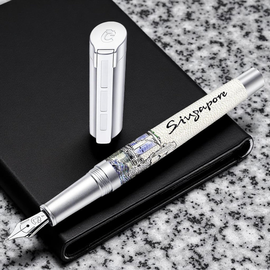 Staedtler Premium Corium Urbes Singapore CT Fountain Pen
