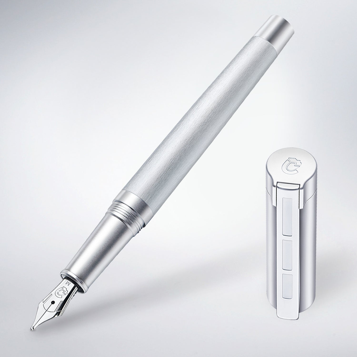 Staedtler Premium Metallum Silver CT Fountain Pen