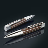 Staedtler Premium Princeps Walnut Wood CT Ballpoint Pen 9PT320M-9