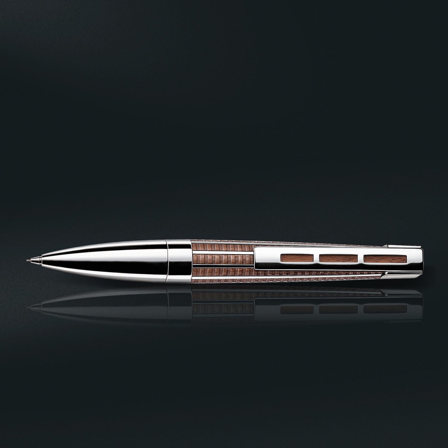 Staedtler Premium Princeps Walnut Wood CT Mechanical Pencil