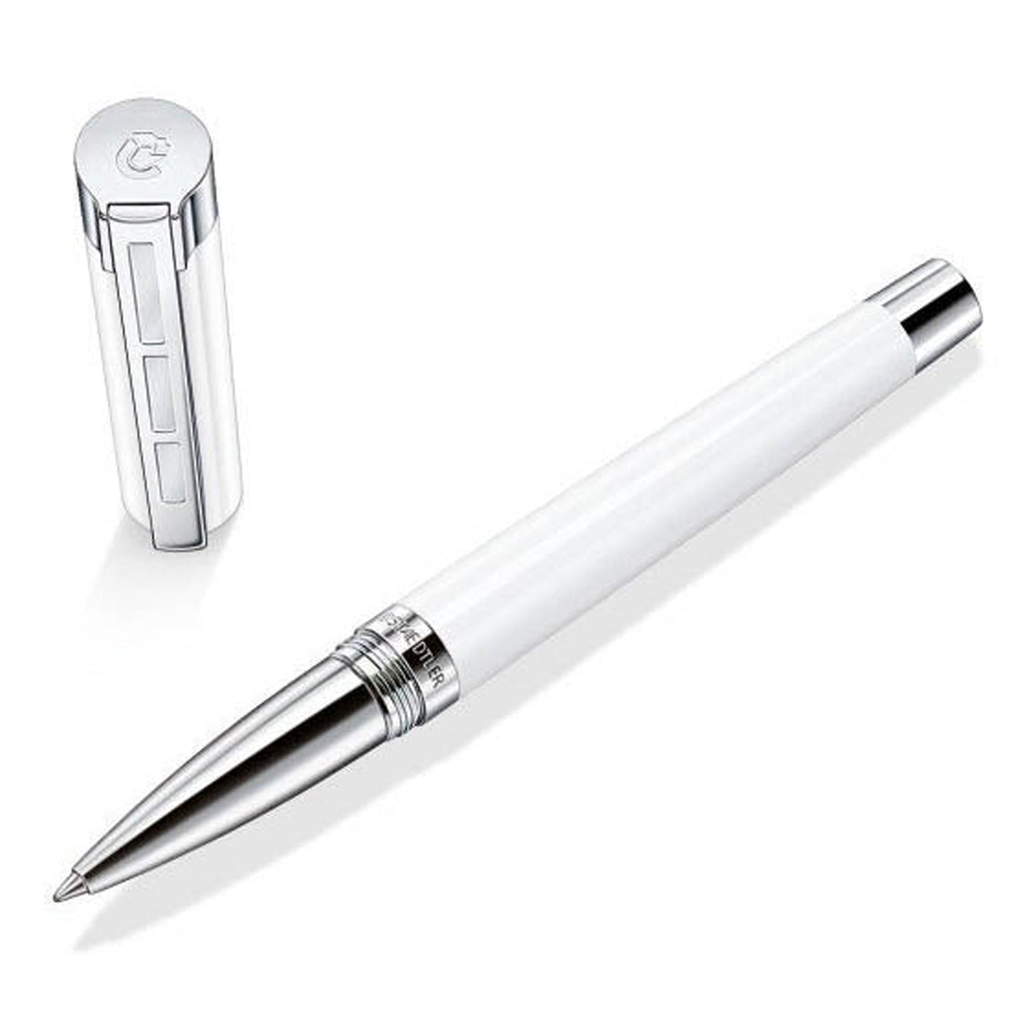 Staedtler Premium Resina White CT Roller Ball Pen 9PB21WHT