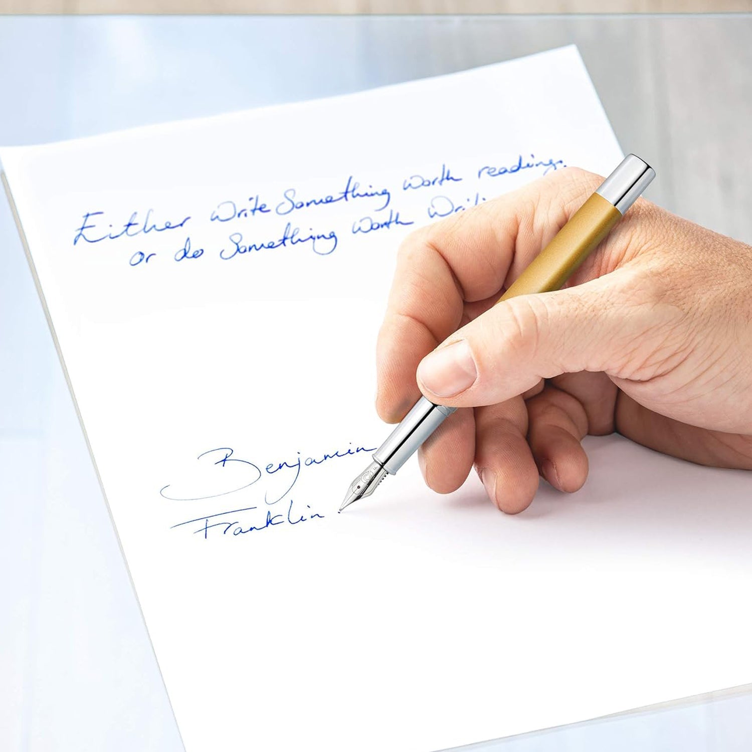Staedtler Premium Triplus Glorious Gold CT Fountain Pen