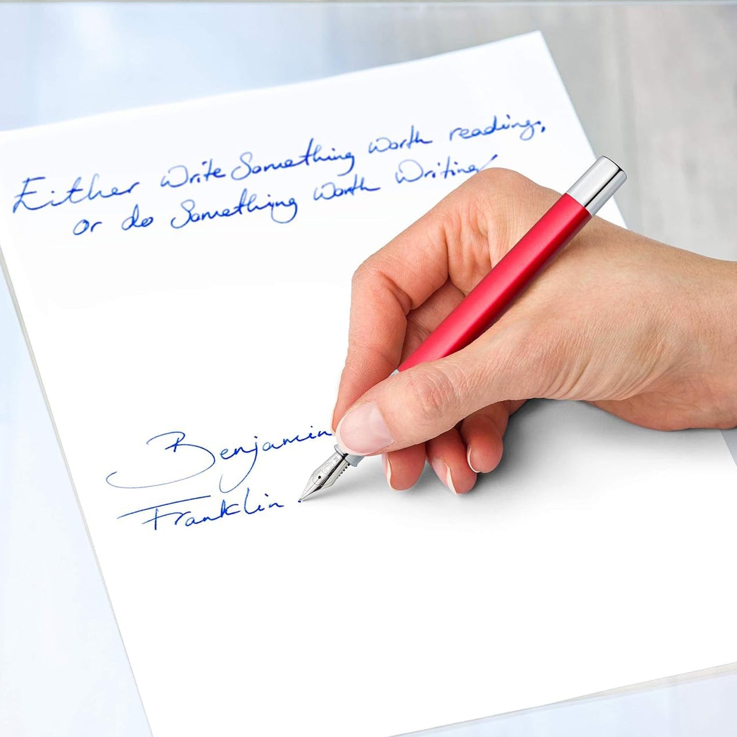 Staedtler Premium Triplus Roaring Red CT Fountain Pen