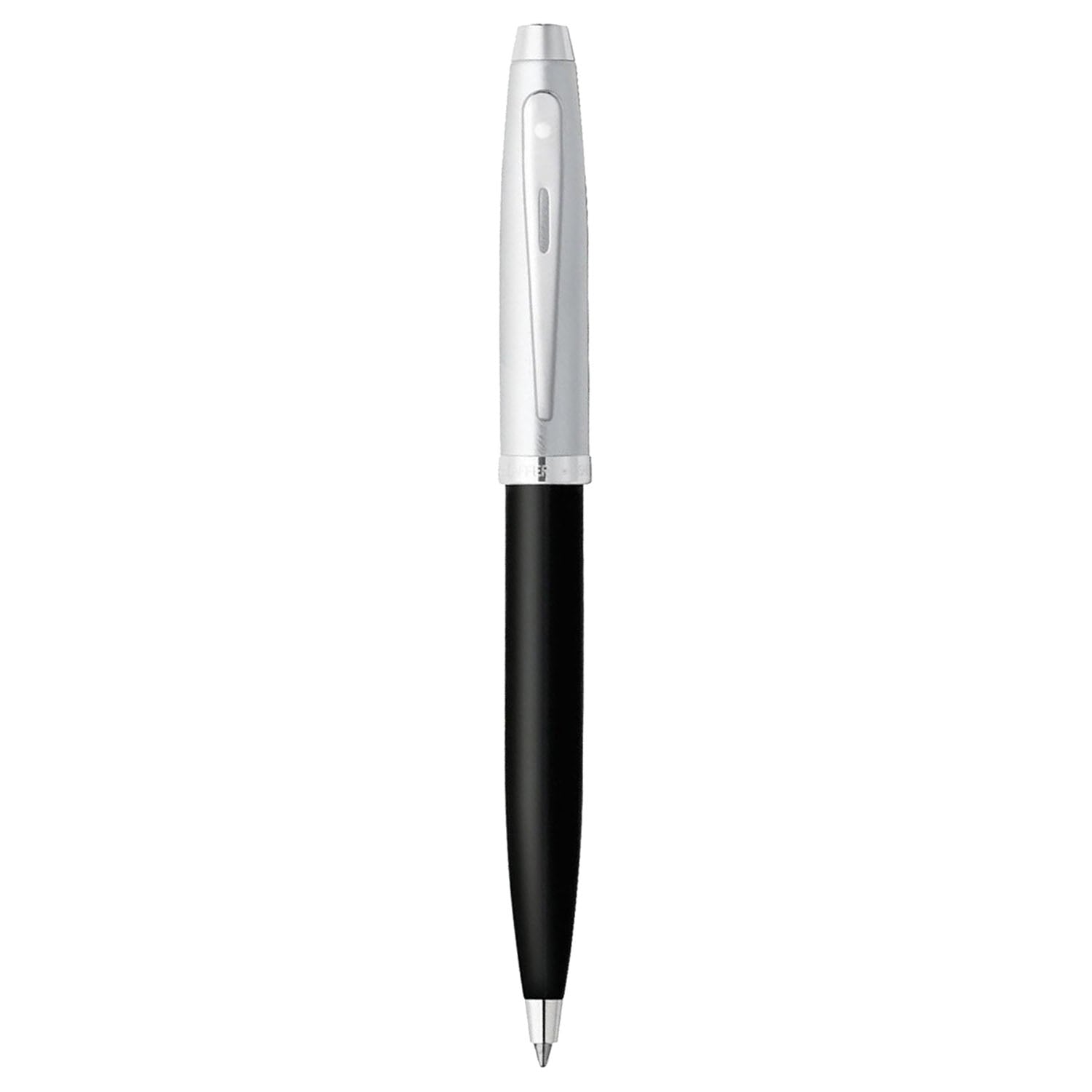 Sheaffer 100 Black/Brushed Chrome CT Ballpoint Pen A9313
