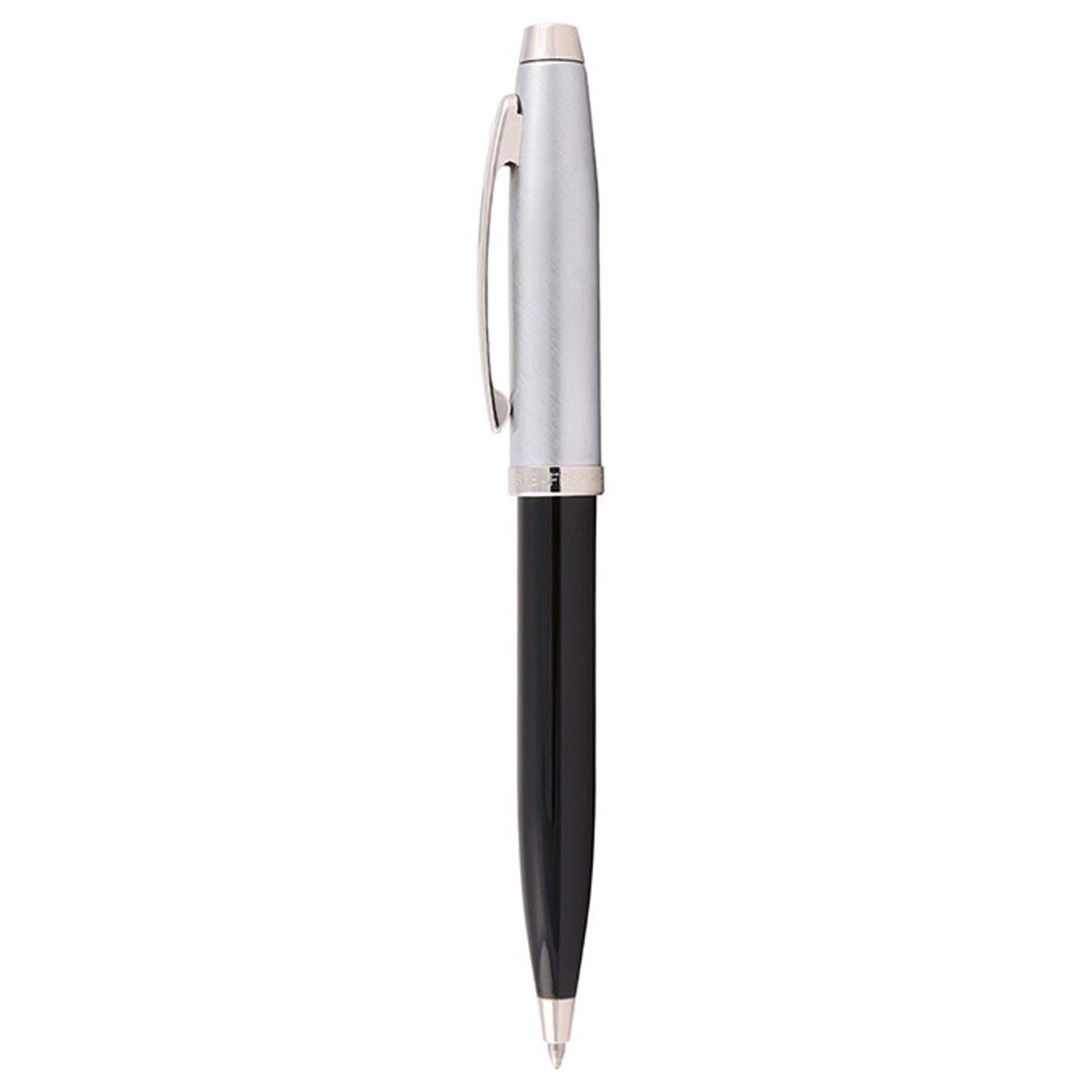 Sheaffer 100 Black/Brushed Chrome CT Ballpoint Pen A9313